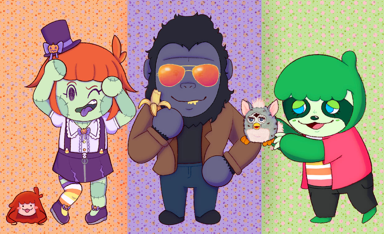 (MAR 2023) The Graveforrest @JellyZombies , @ApeOfTheHour , @HibbySloth