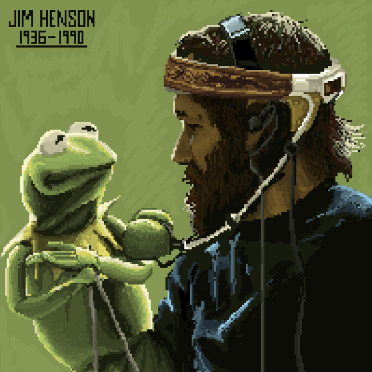 (MAR 2025) Jim Henson and Kermit the Frog